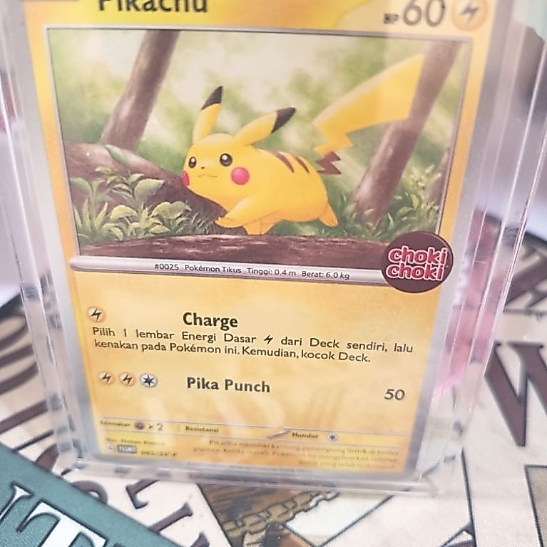Pikachu 065/SV-P - Promo Choki Choki - Pokemon TCG Indonesia