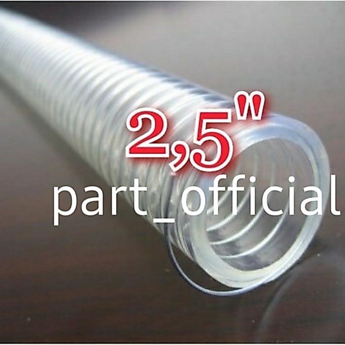 HOT SALE! Selang Kawat Spiral 2-1/2" Selang PVC 2,5" Selang Minyak 2,5"Inch