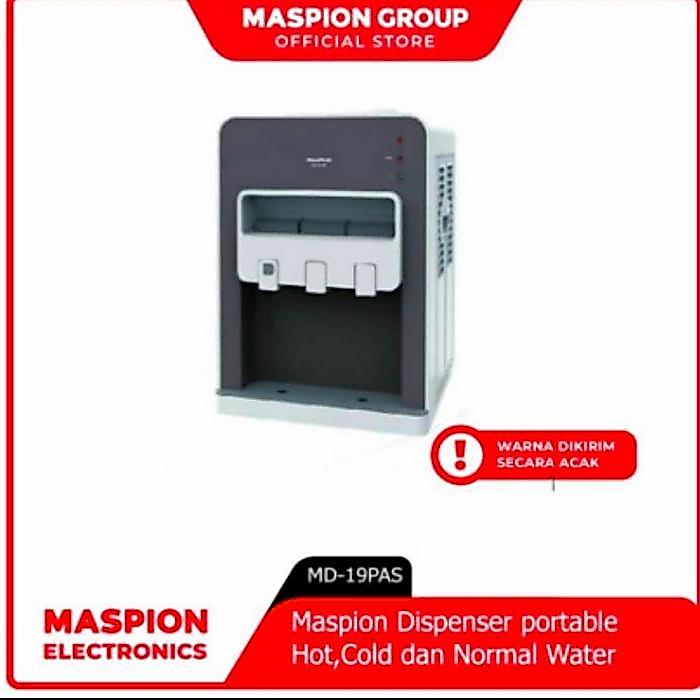 jayastore.jkt DISPENSER MASPION MD19PAS, DISPENSER PORTABLE PANAS DINGIN NORMAL