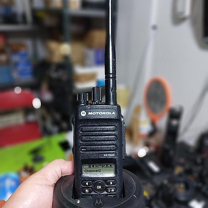 HT MOTOROLA XIR P6620i VHF Second MOTOTRBO XIR6620I BEKAS FREKUENSI VHF DIGITAL ANALOG Motorola Xir 