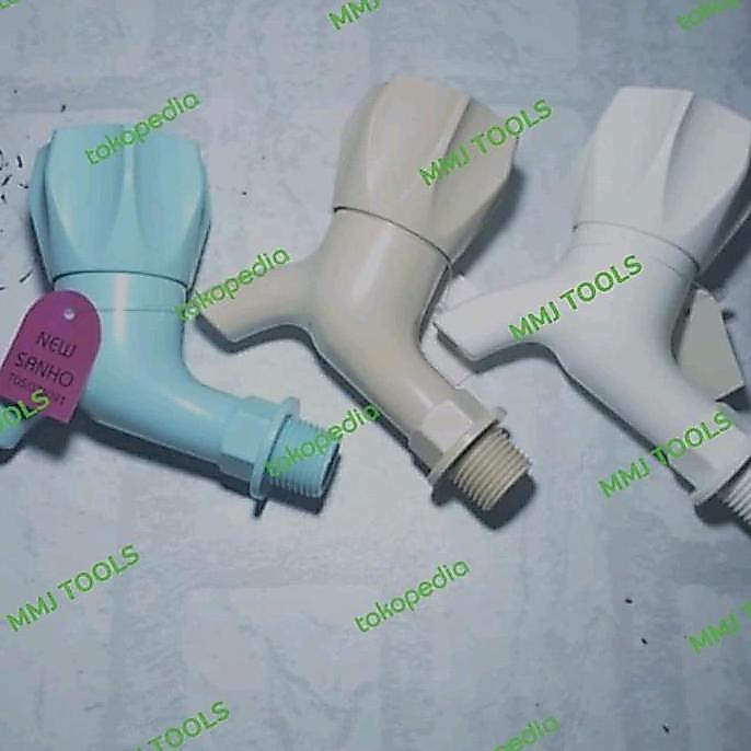 Kran pvc SANHO putar 1/2"- SANHO kran belimbing - Keran putar SANHO