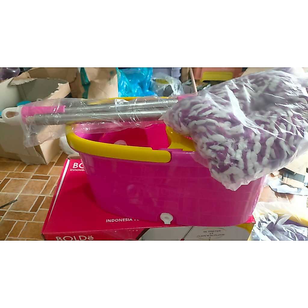 Supermop BolDe Garansi 100% Ori / Super mop BolDe / Alat Pel