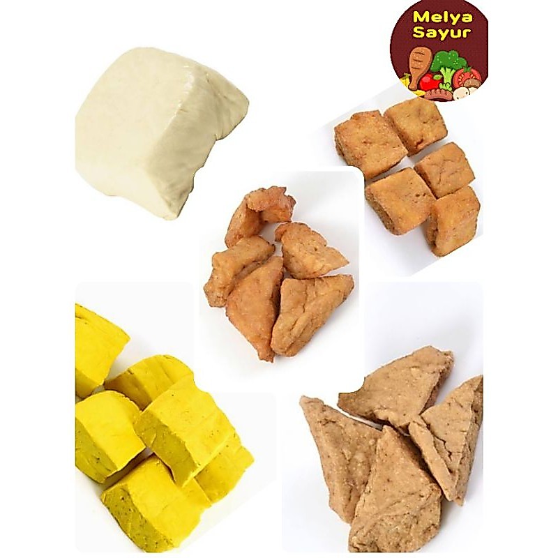 Tahu cina putih / tahu kuning bandung / tahu coklat basah / tahu pong - melyasayur