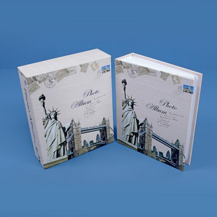 Album Foto Selip 4R  Isi 100 Foto / 50 Lembar - Motif 1 + Box