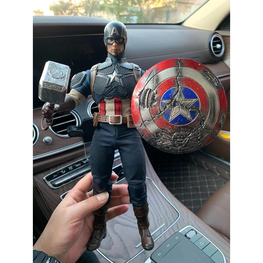 1: 6 Avengers: Tree Man, Widow, Thunder God, American Team, Iron Spider Man, Fat Thunder God, Collec
