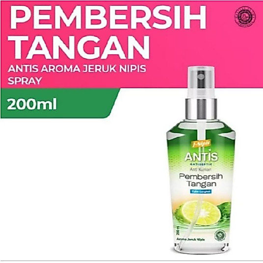 Reject Hand sanitizer Antis 200 ML spray