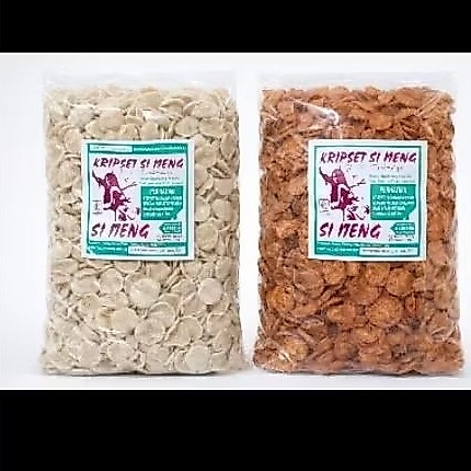 iteng pedas dan ori 500gr kripset iteng