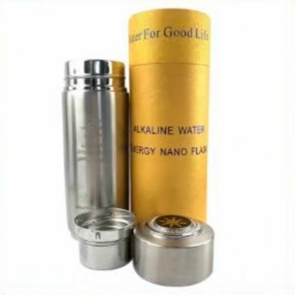 Stainless Steel Termos Air Alkaline / Botol Minum / Water Flask Bottle - Silver