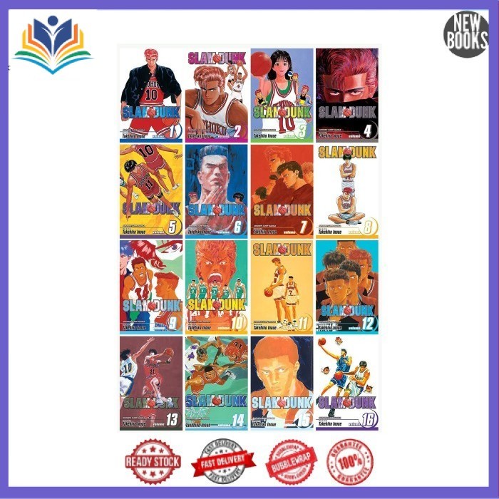 Slam Dunk Manga, 31 Books series (English)