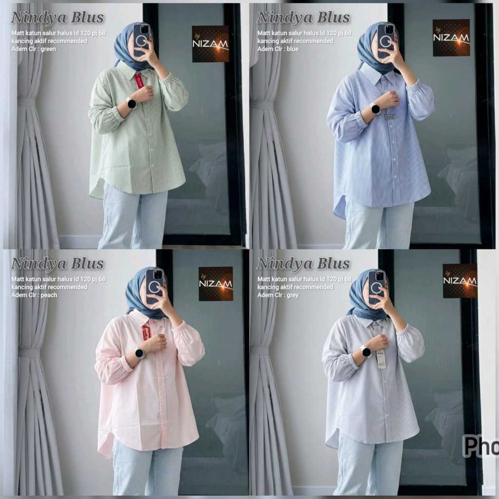 2305     NINDYA BLOUSE by NIzAM FASHION