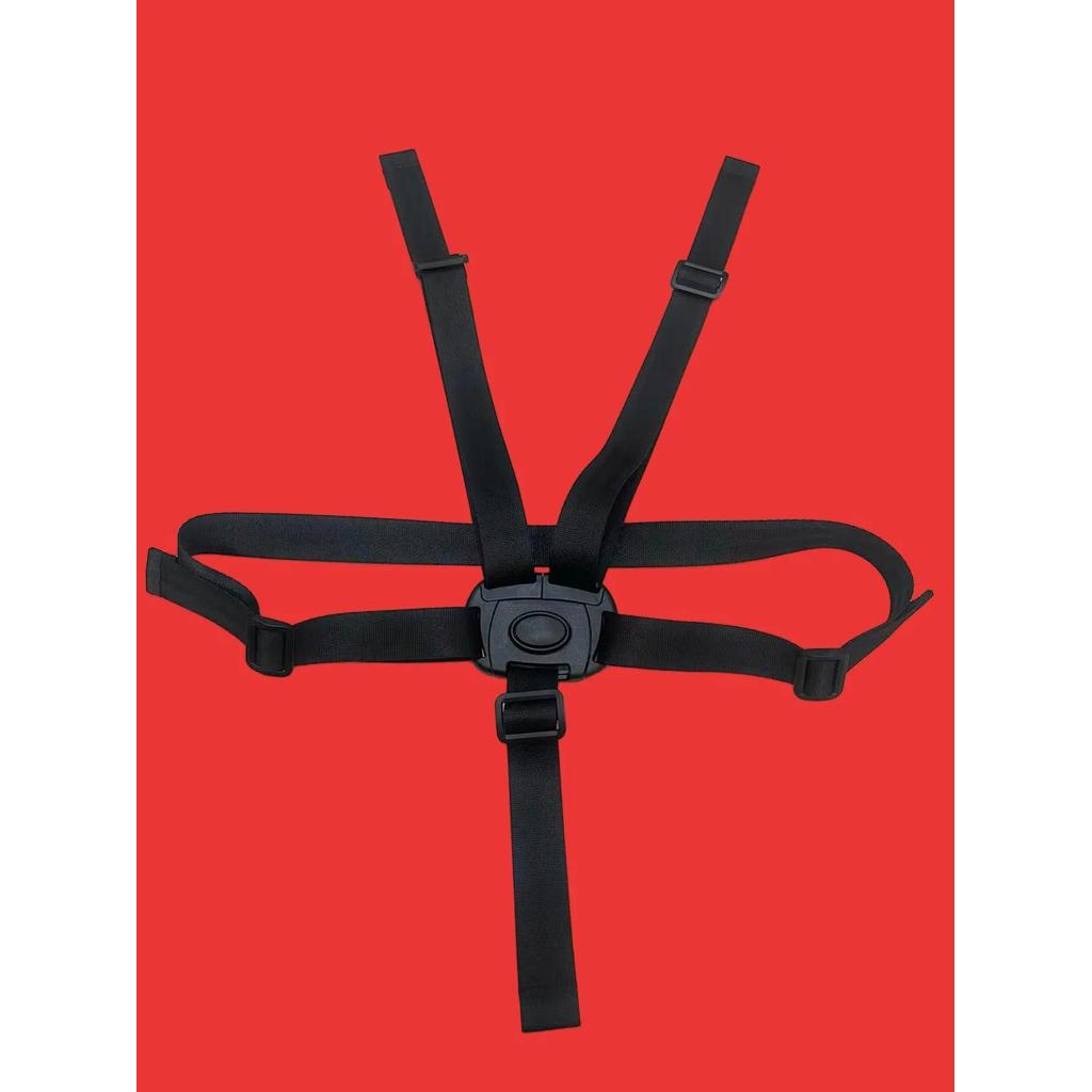 Five-point safety belts in the high chair securely fasten harness for CHICCO POLLY MAGIC baby feedin