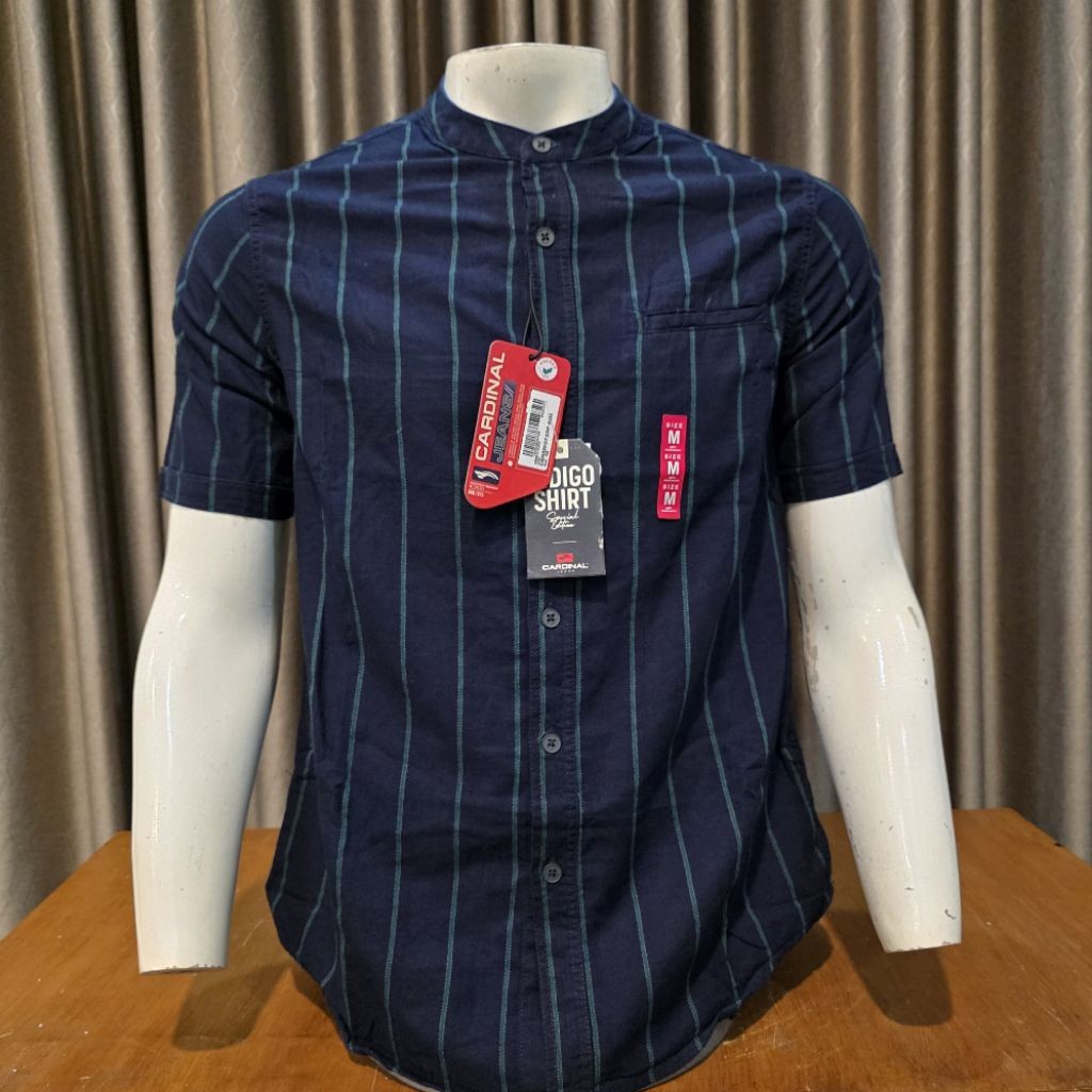 PROMO TERBARU KEMEJA KOKO CARDINAL JEANS ORIGINAL ATASAN PRIA SLIMFIT TANGAN PENDEK