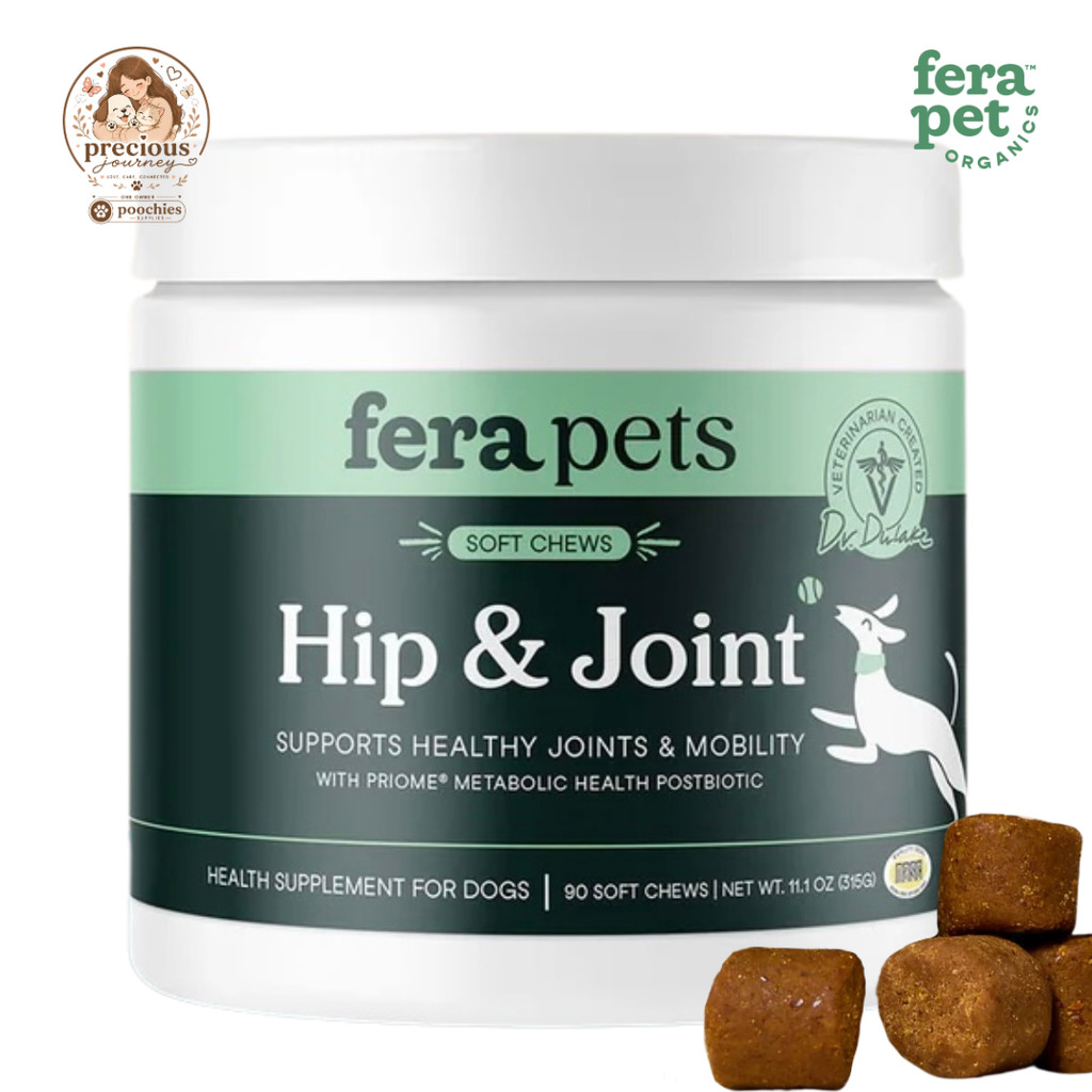 [Precious Journey]Fera Pets Organic - Supplement persendian anjing - FERA HIP + JOINT