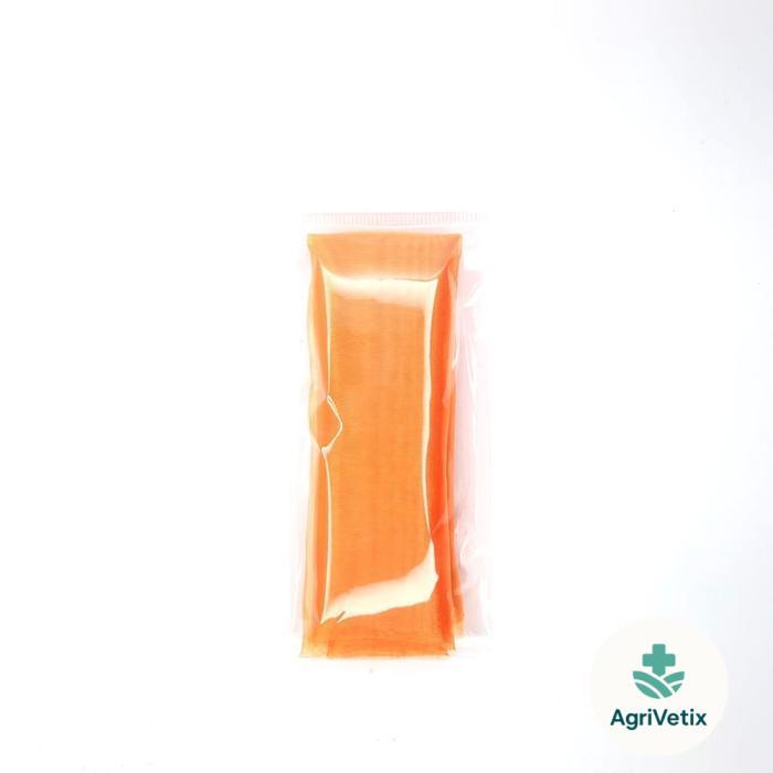 Kain Kaca Egi Bahan Bulu Sutra Sabiki Assist Hook - Orange