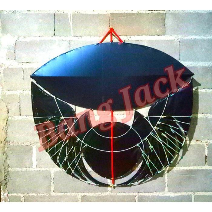 Bahan layang-layang siap setting LAYANGAN RAM RAMAN FULL FIBER UK 1 METER - ANTI NONOR - SUDAH DISAM