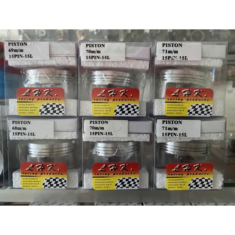 PISTON LHK CASTING PIN 15 UKURAN 66,67,68,69,70,71,72MM