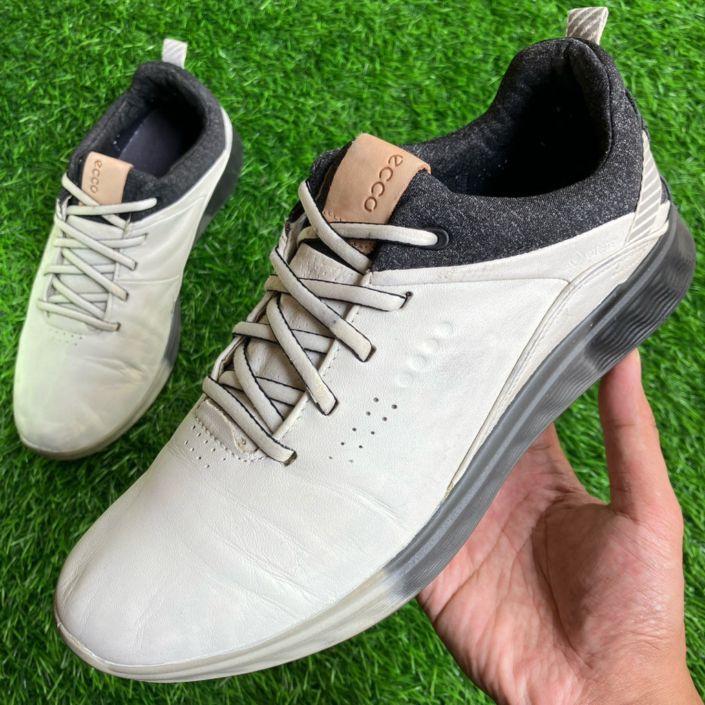 Sepatu ECCO S-Three Sepatu Golf Leather shoes ukuran 39 Preloved