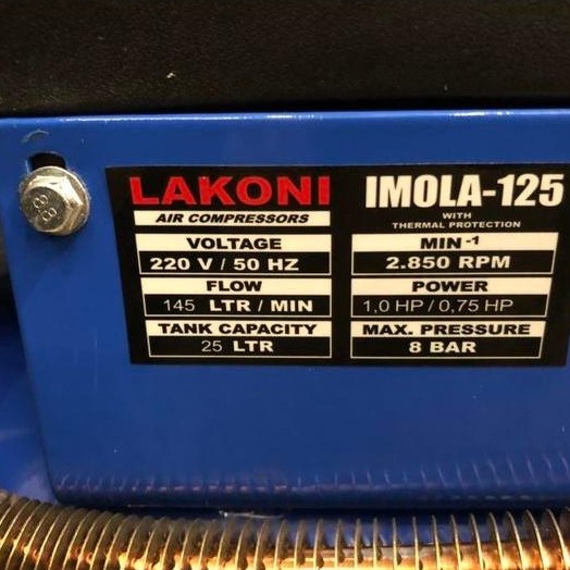 BIGSALE KOMPRESOR ANGIN LAKONI IMOLA 125/ LAKONI IMOLA 125
