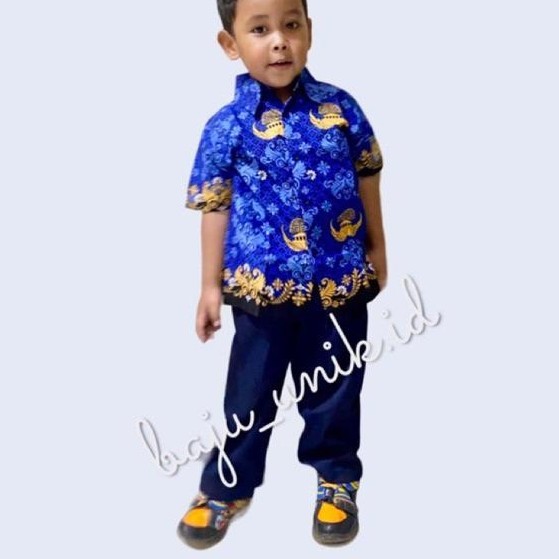 BERMUTU READY STOCK Seragam Batik Korpri Baju Profesi Guru Laki-Laki Bahan Premium/Kostum ASN