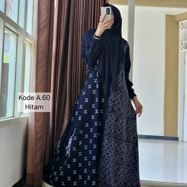 Gamis twill klok A Elzeima Original