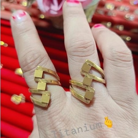 cincin titanium asli