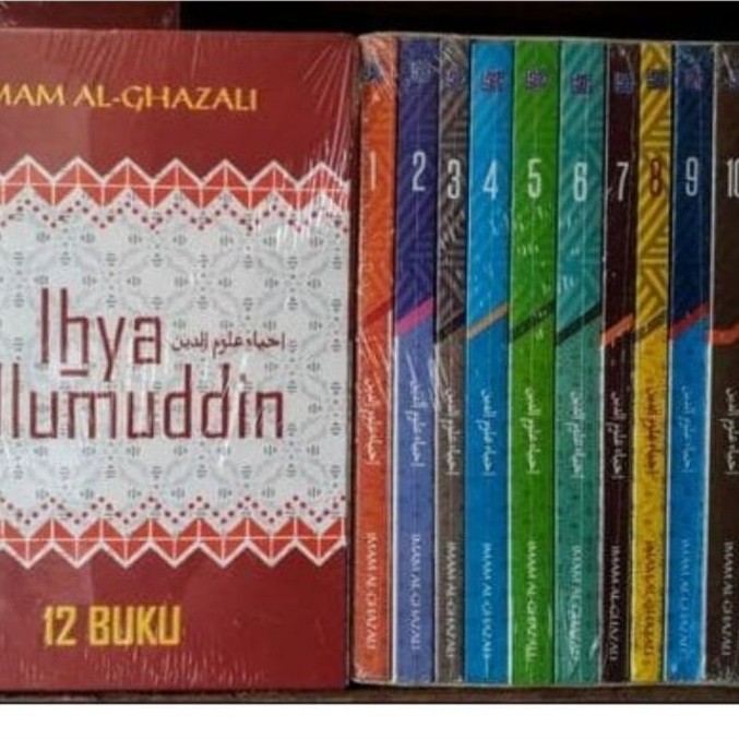 Buku Terjemah Kitab Ihya Ulumuddin 12 Jilid 1 2 3 4 5 6 7 8 9 10 11 12  Imam Al Ghazali /MAR ORIGINA