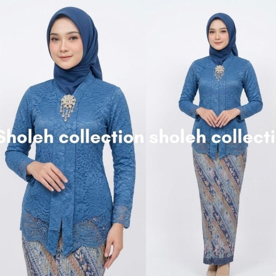 BIG SALE Sholeh Kebaya Tunik Kartini Set Kebaya Kartini || Kebaya Bali Kebaya Wisuda Kebaya Kartini 