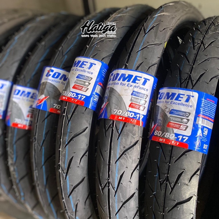 BAN LUAR COMET M1 TUBETYPE RING 17 UKURAN 60/80 70/80