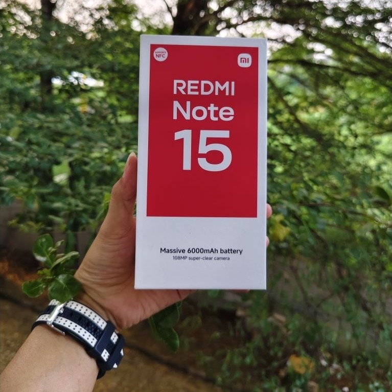 Redmii Note 15 NfC Ram 8/256GB Garansi resmi