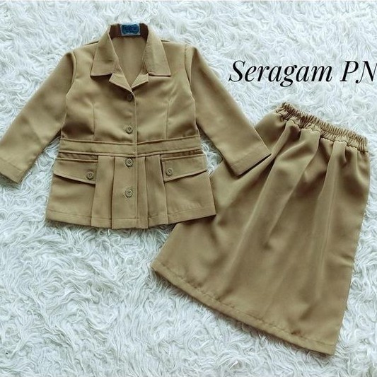 Seragam PNS Cewek Baju Profesi Anak