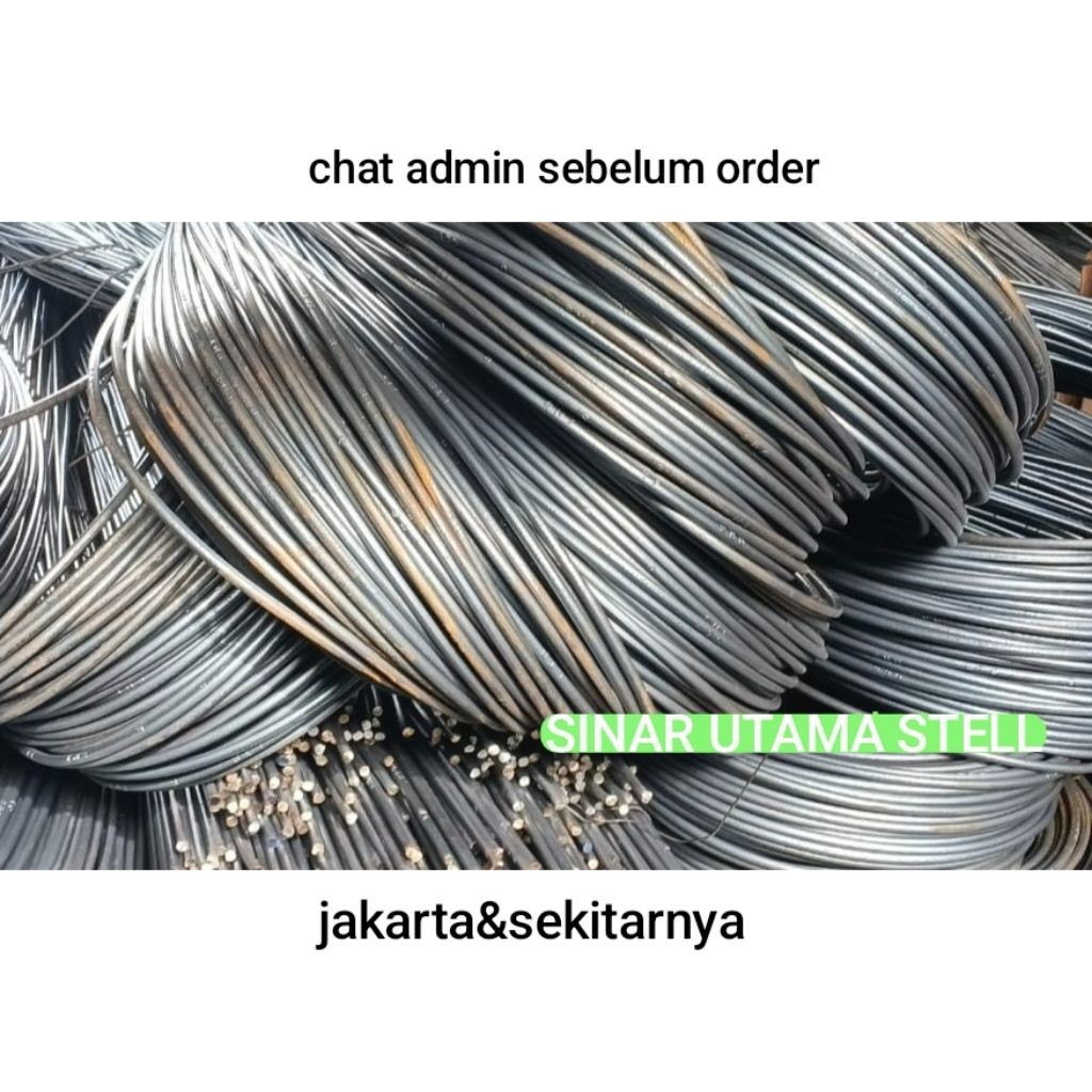 Besi Beton Ulir 13 mm SNI SERTIFIKAT/ Besi Beton 13mm ULIR  SNI SERTIFIKAT TS280