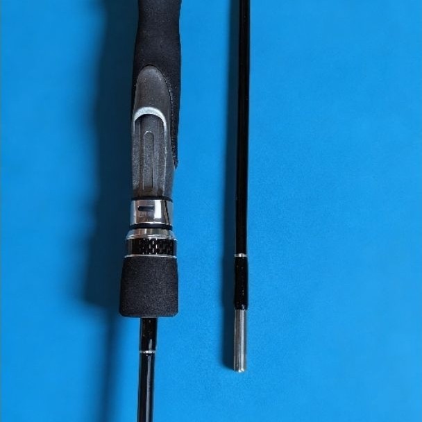 joran handmade carbon solid torayca (bukan sutet) spinning 200cm lentur kuat ringan butt joint/sambu
