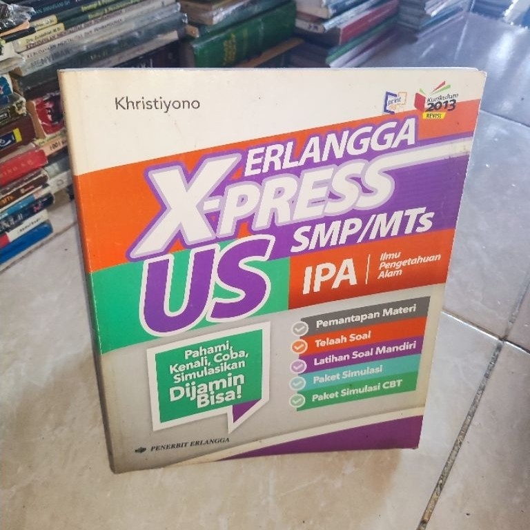 BUKU ERLANGGA X-PRES US SMP MTS IPA