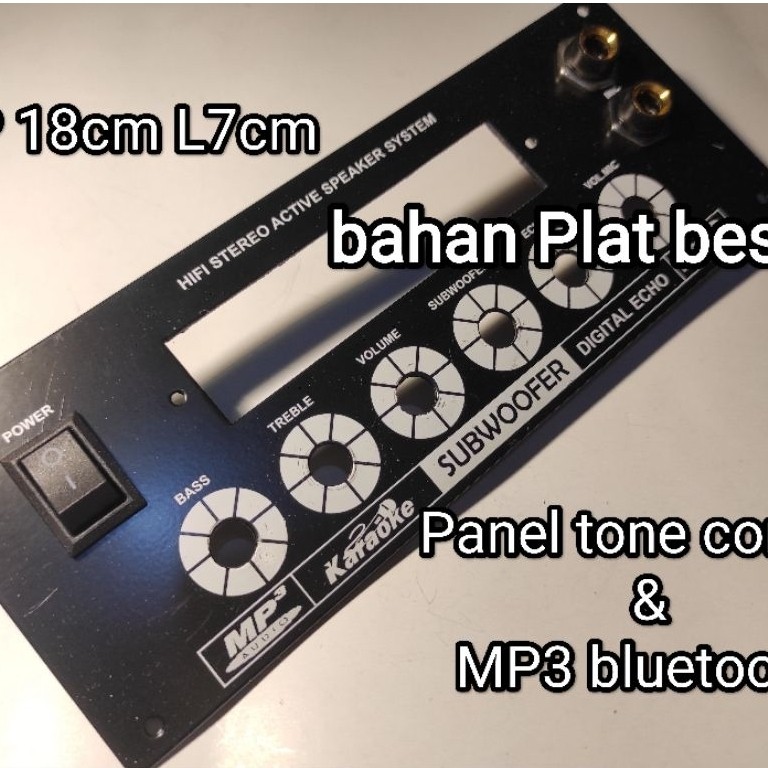 panel Tone control plus Lubang MP3 bluetooth