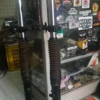 KG tele TS125 shock depan ts 125 copotan
