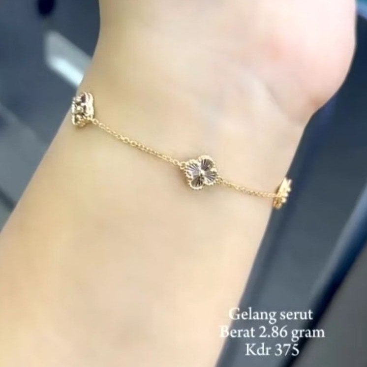gelang emas 375