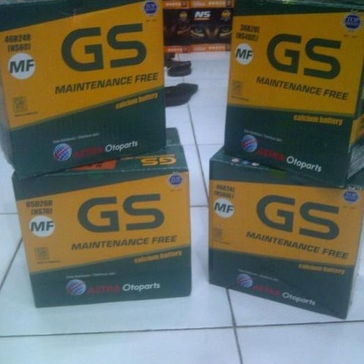 AKI MOBIL GS ASTRA GS MF 80D26L 69AH 12 V GSMF 80D26L ORIGINAL -11429