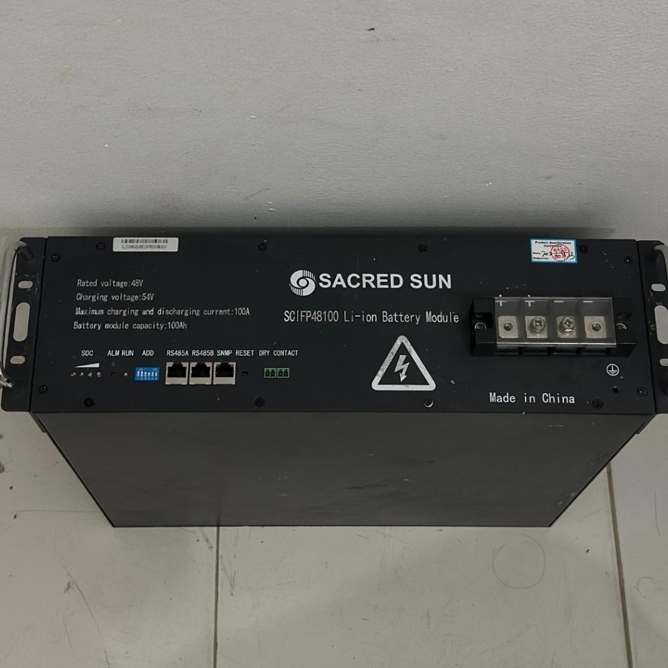 SacredSun 48V100Ah Normal Nik 2022 Mulus
