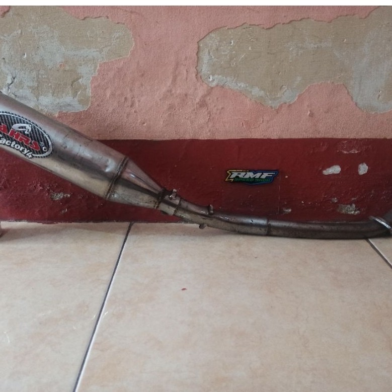 Knalpot AHRS factory4 UB Universal bekas