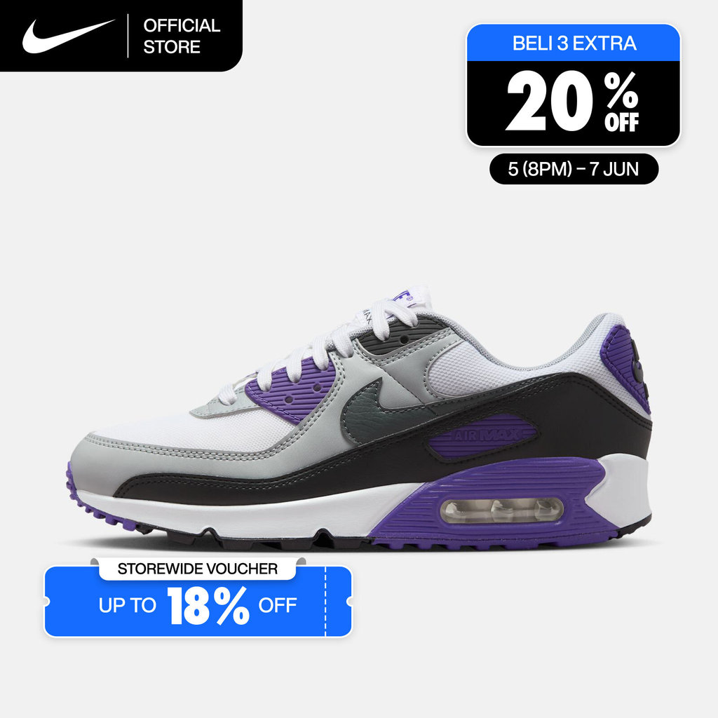 Nike Women's Air Max 90 Shoes - White [DH8010-110]