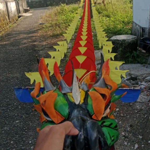 kepingan layangan naga dm 15 kain