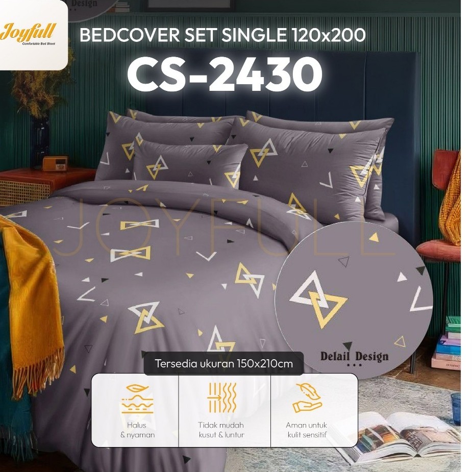 Joyfull Bedcover Set Single  120x200 – CS-2430