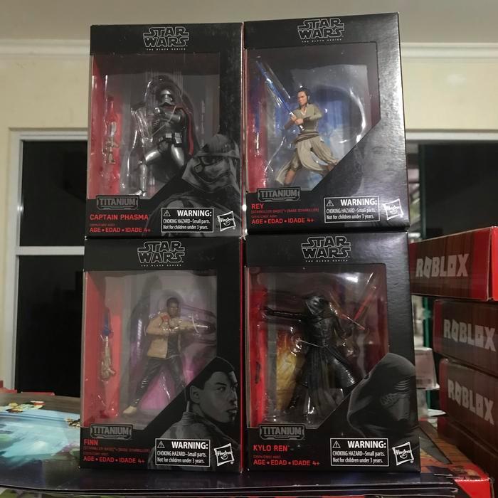 [STOK TERBARU] Hasbro Star Wars The Black Series Diecast Titanium Series Figure
