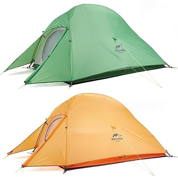 Tenda naturehike NH17T001-T cloud up 2 tent 210 T ultralight + mat