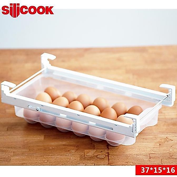 Silicook Egg Sliding Drawer (37*15*16 cm) - tempat telur