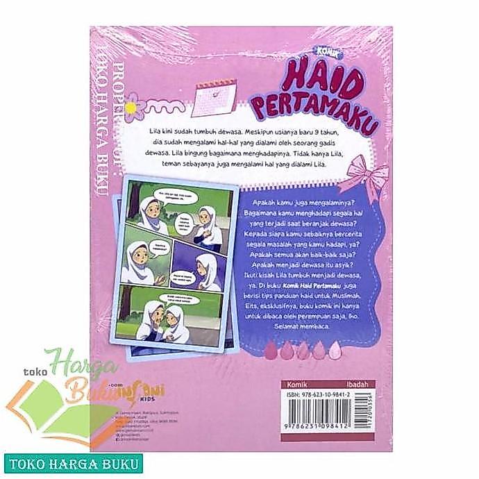 Topatop567 - Komik Haid Pertamaku Buku Remaja Putri Tips & Panduan Haid Untuk Wanita Muslimah Full C