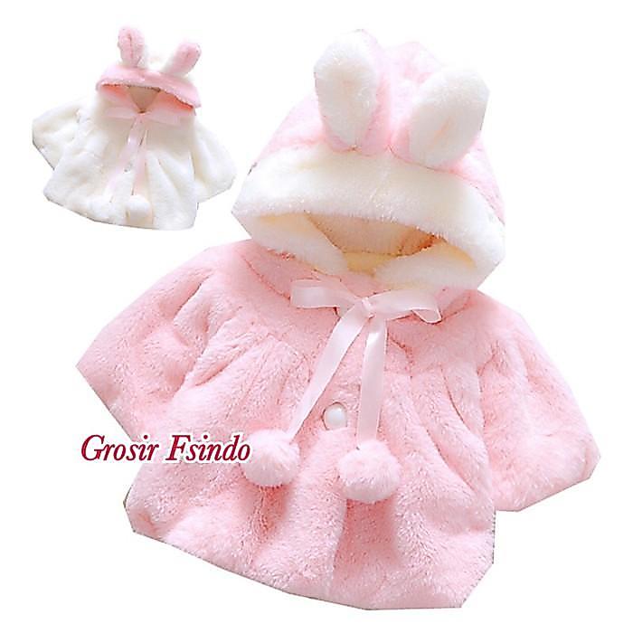 Best Seller Import Jaket Bulu Anak/ Jaket Bayi Halus/ Jaket Bulu Bayi Original