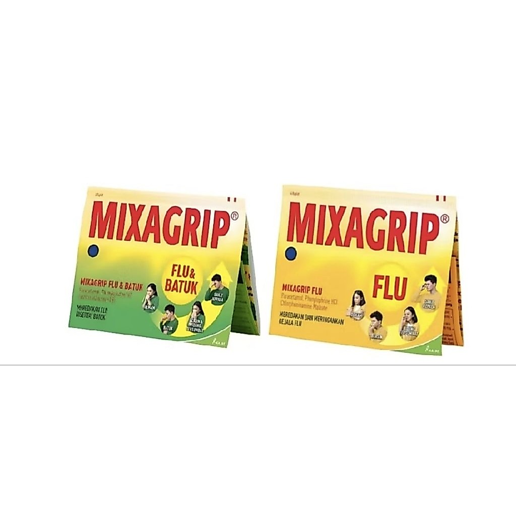 Mixagrip Flu dan Mixagrip Flu Batuk. mohon diberi keterangan yg FLU atau Batuk Flu