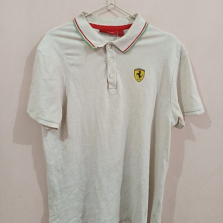 Kaos Polo Puma x Ferrari