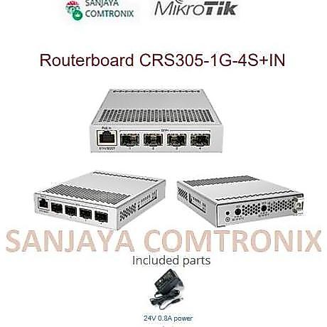 Mikrotik Crs3051G4Sin Cloud Router Switch 1 Gabit 4 Sfp 10Gb